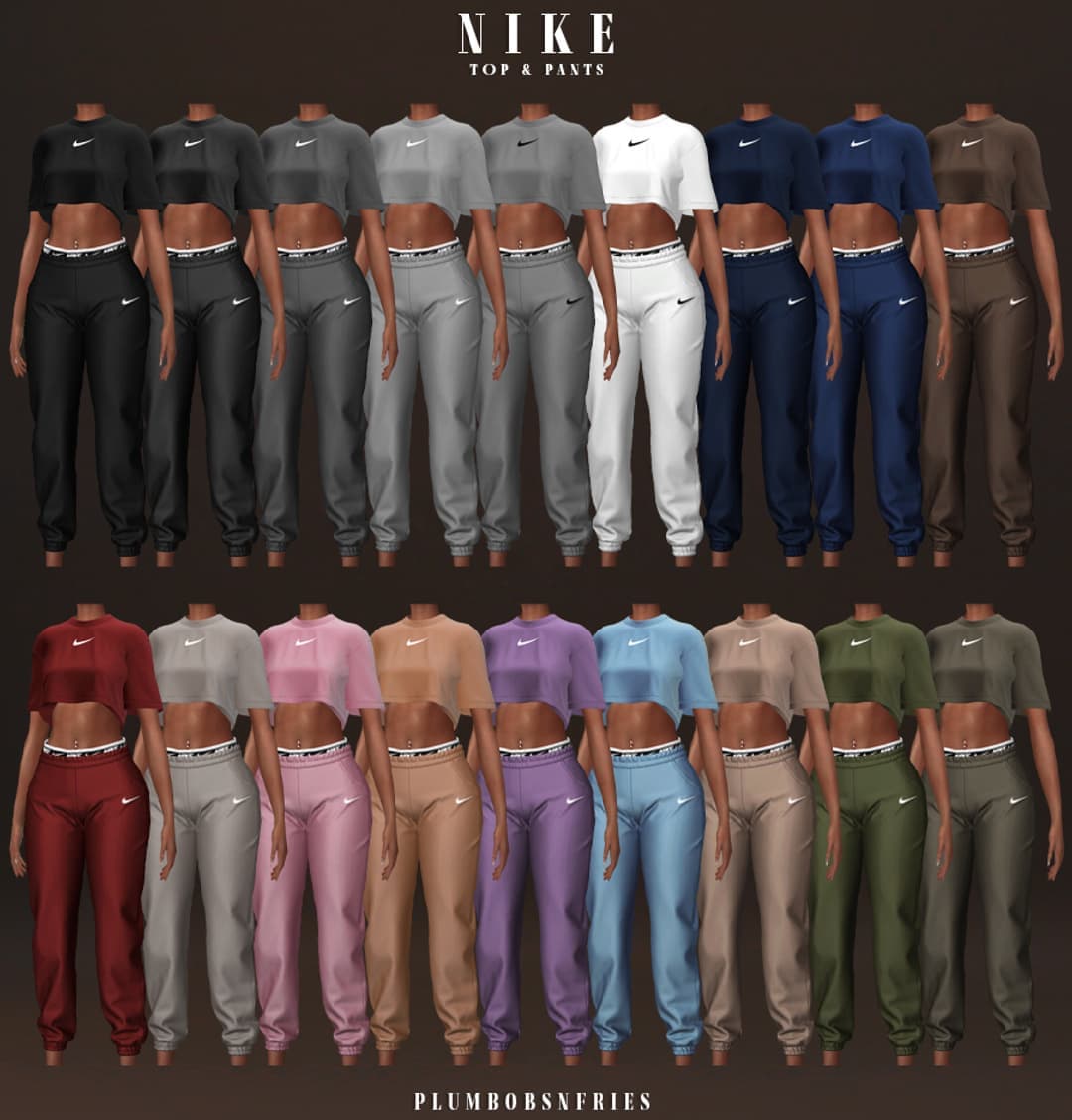 Галерея мода Комплект NIKE top & pants #1